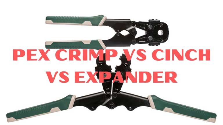 pex crimp vs cinch clamp vs pex expansion