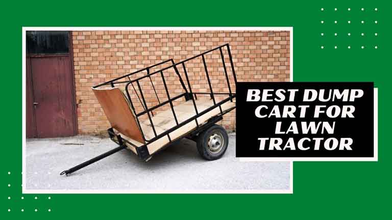 best dump cart for lawn tractor reviews