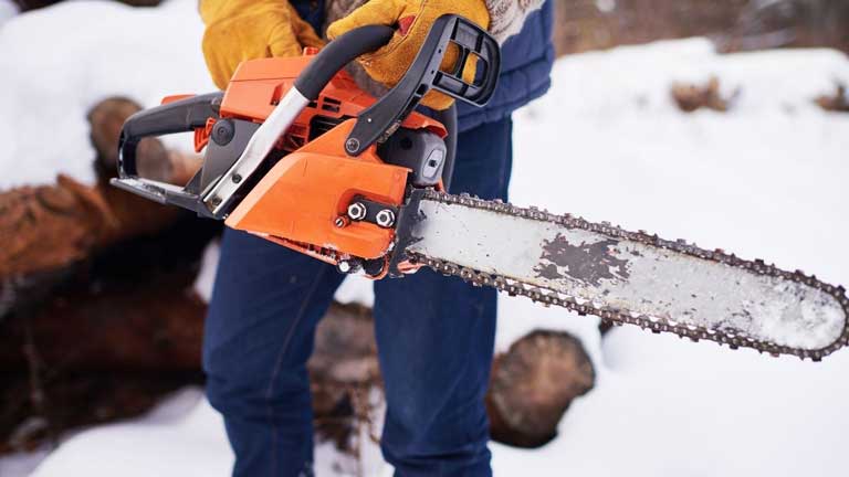 why chainsaw won't start when it is hot after a run